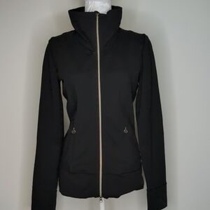 Lululemon Daily Yoga Zip-Up Jacket – Black, Women’s Size 6